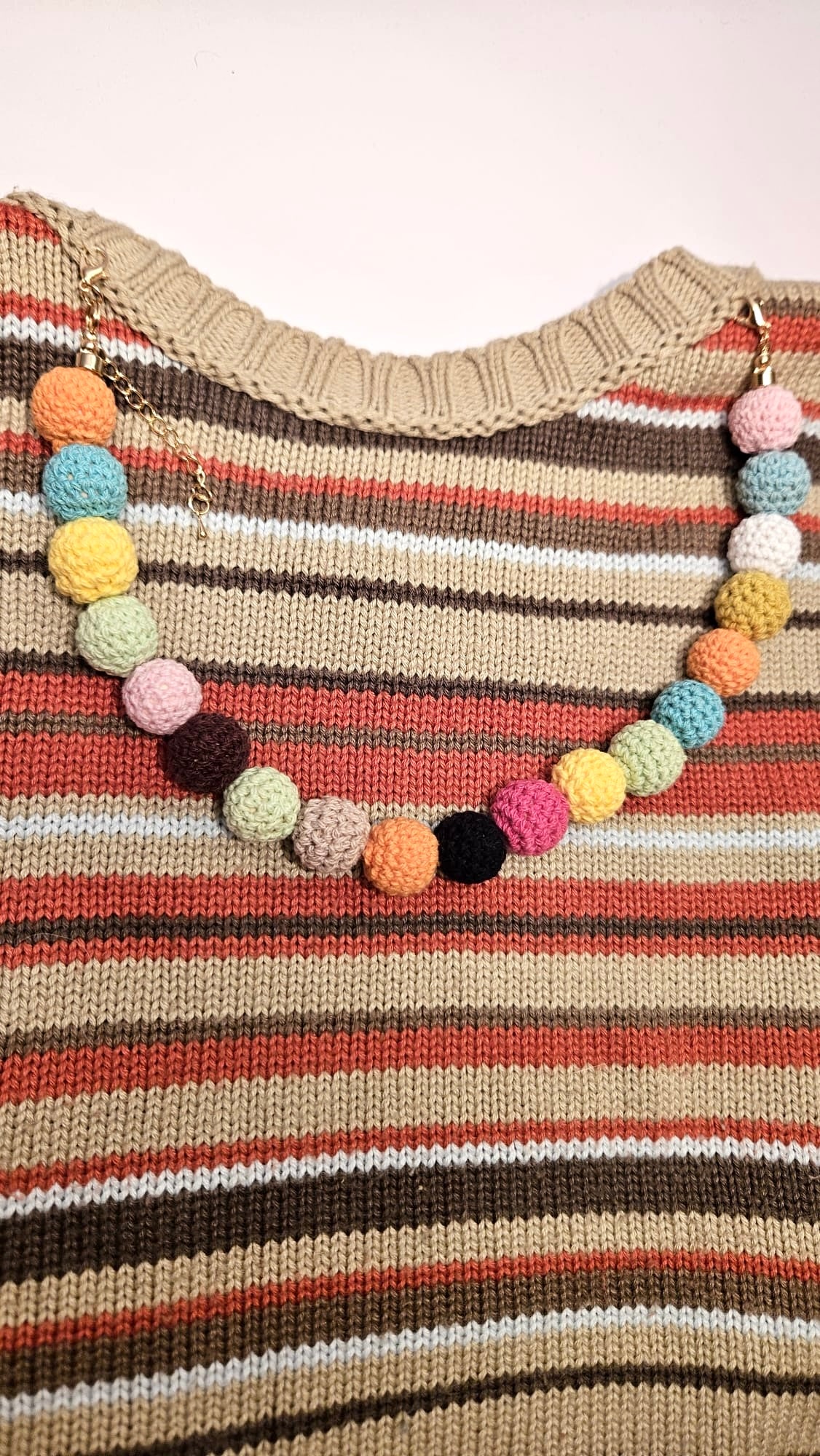 Dog necklace "Cheering pompoms"