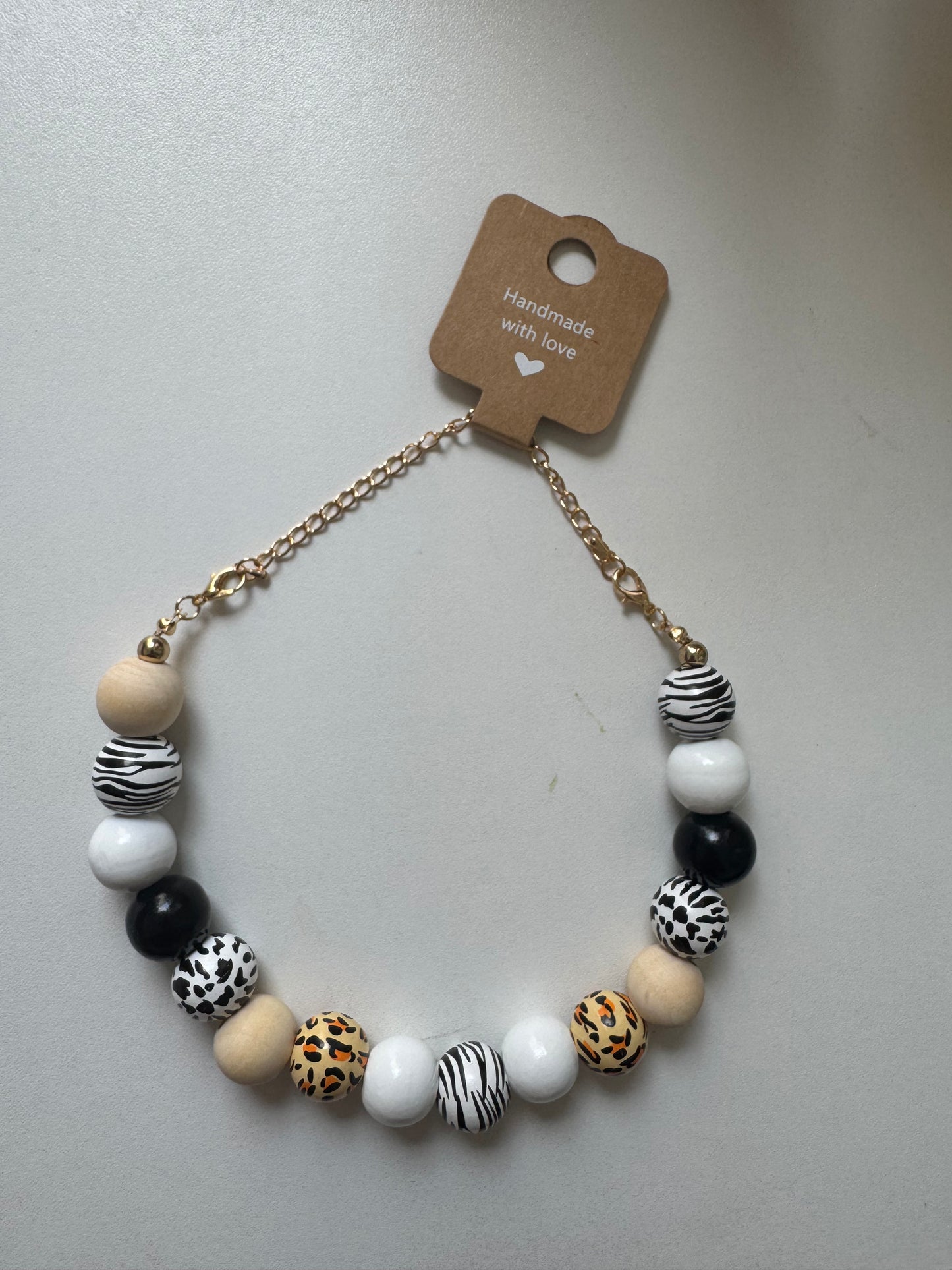 Extendable sweather necklace "Safari" for dogs