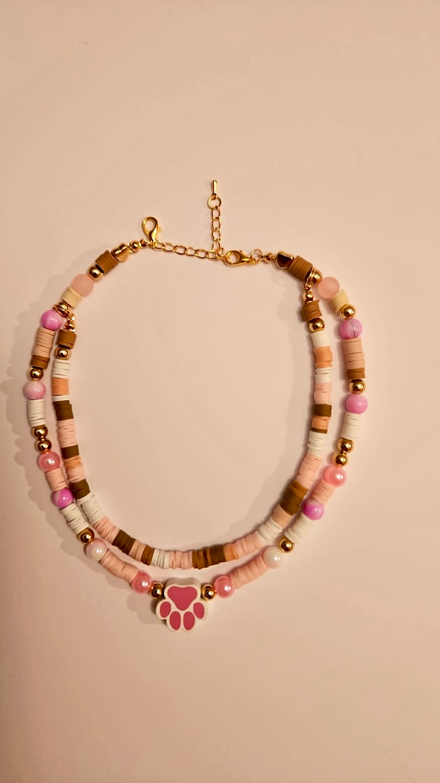 Sweather necklace "Double trouble"