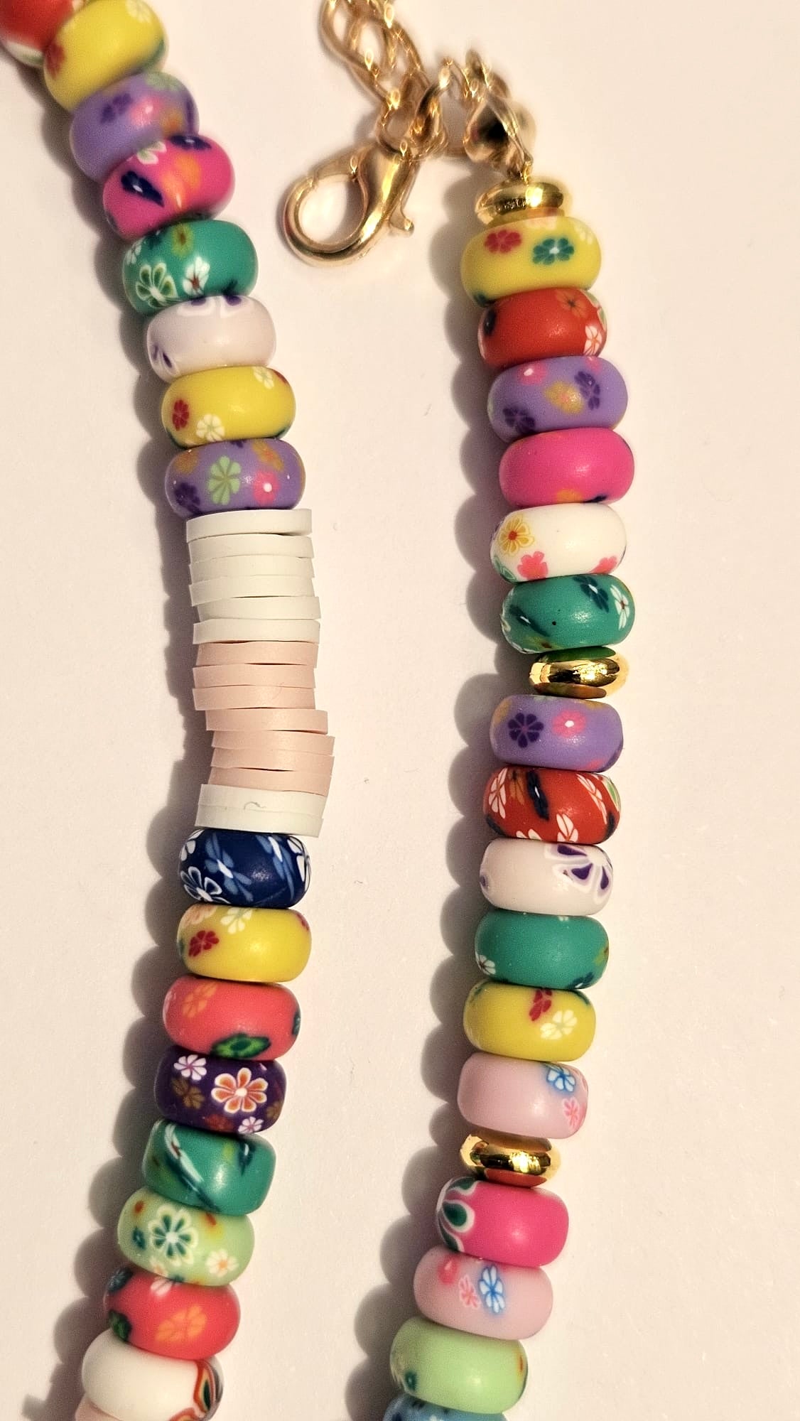 Matching necklace set for pawrents & pawfriends "Colorful soul"