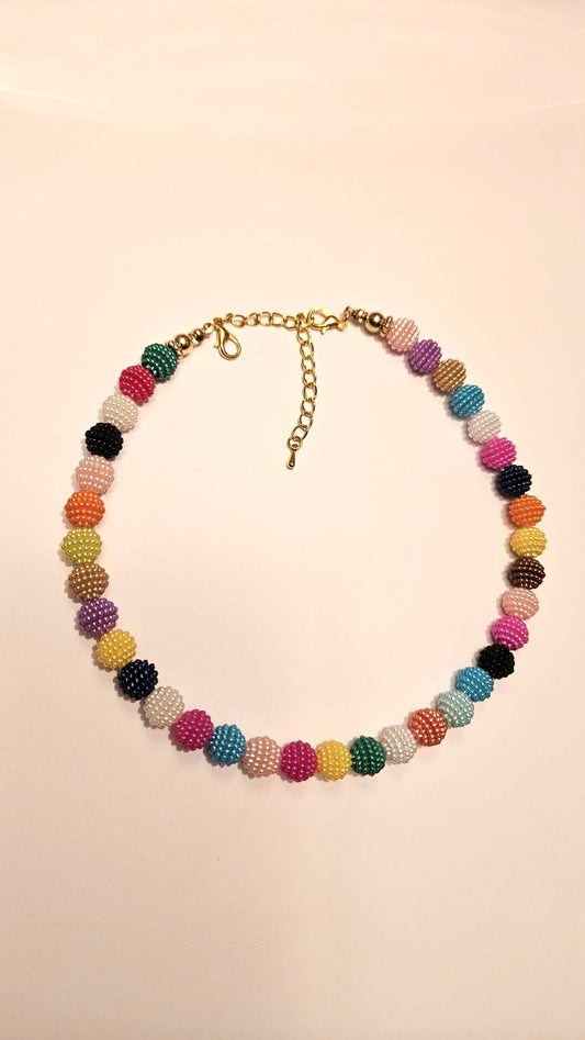 Sweather necklace "Cheerful day"