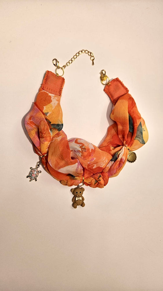 Sweather necklace "Teddy's tales"