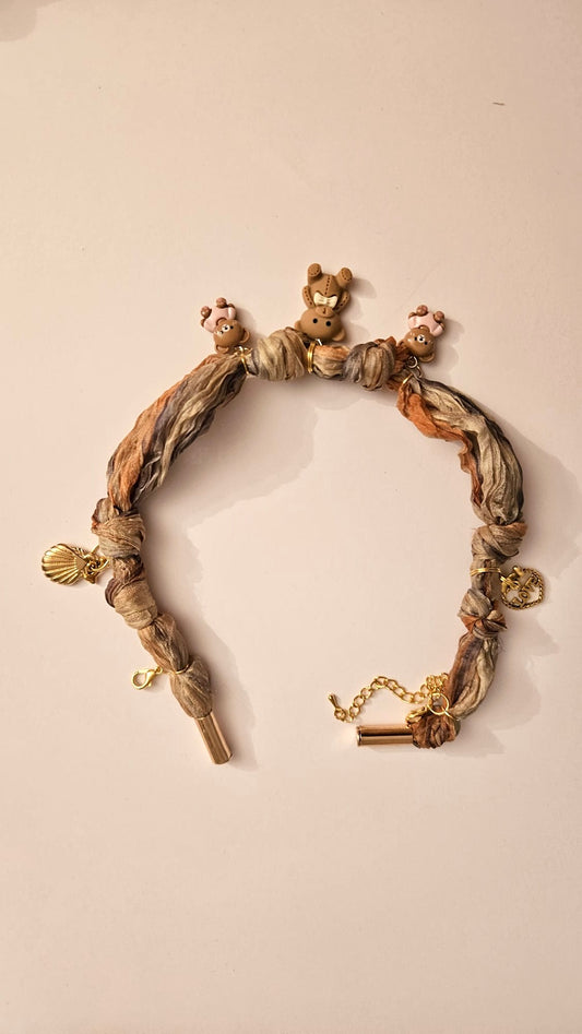 Sweather necklace "Teddy's dreams"